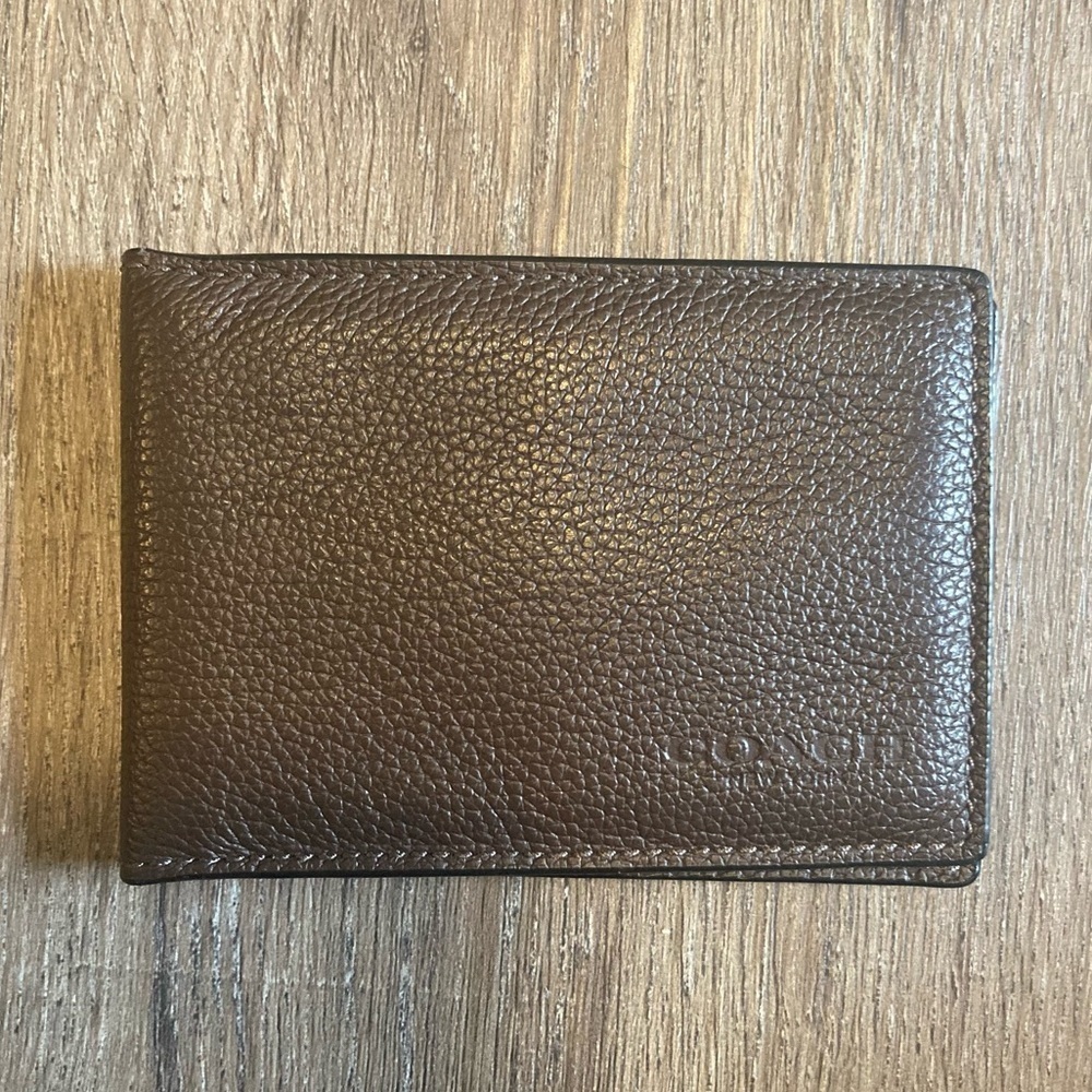 Coach Brown Wallet EUC